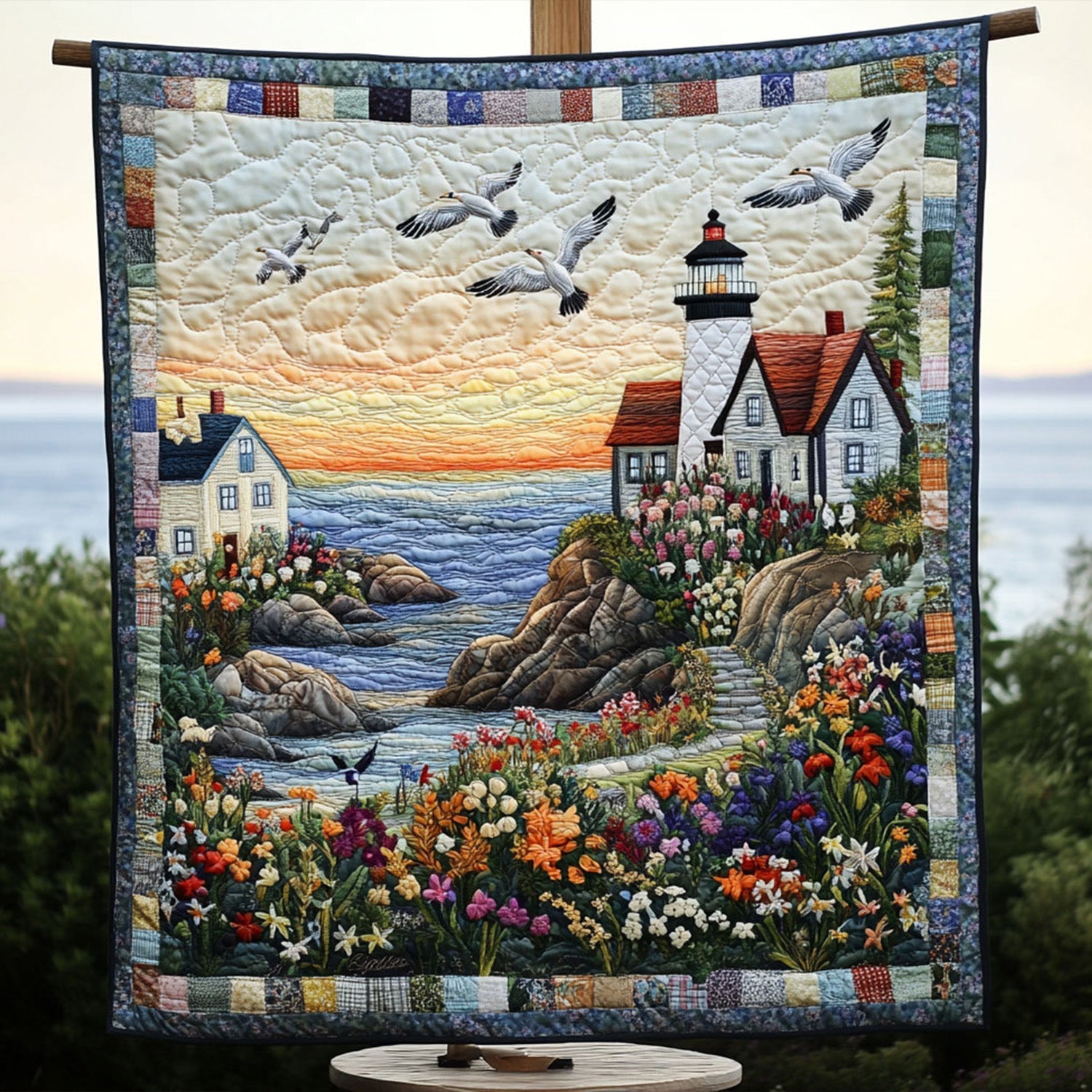 Beacon Bliss Quilted Blanket NCU0PT3560