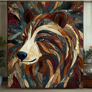 Bear Native Quilted Blanket 02acxd030425