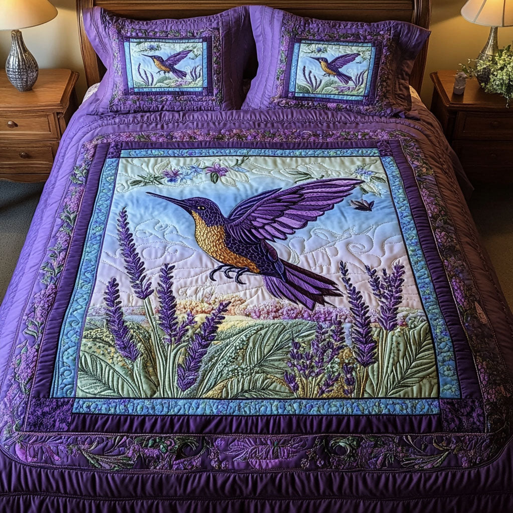 Bloom Seeker 3-Piece Quilted Bedding Set NCU0NT2501