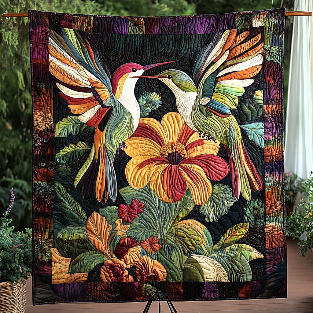 Blossom Aura Quilted Blanket NCU0VH2505