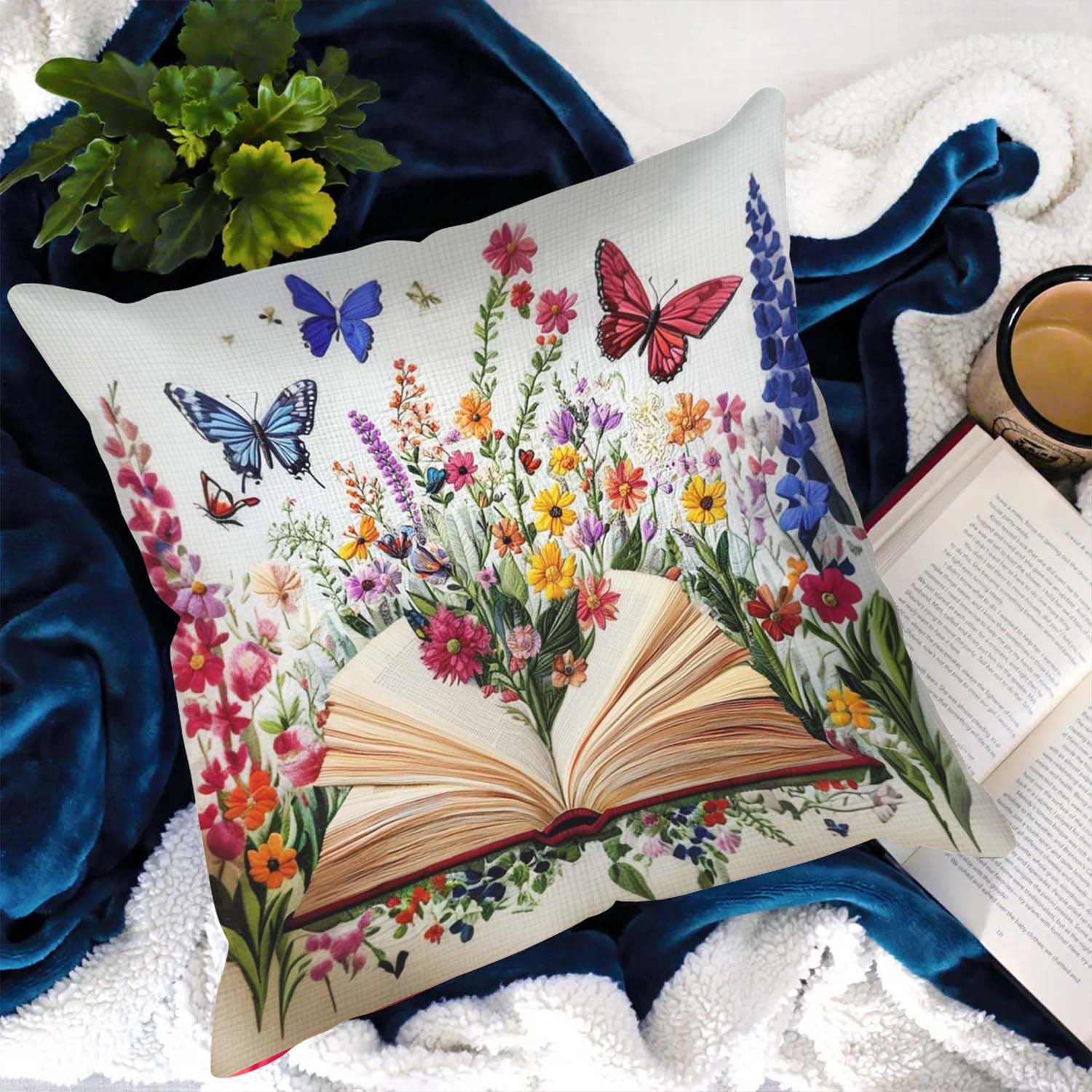 Blossom Of Knowledge Quilted Pillow Case NCU0NT1078