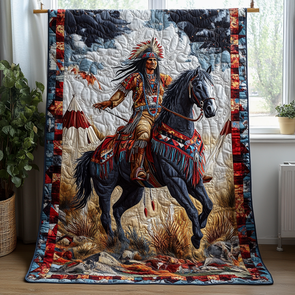 Braveheart Journey Quilted Blanket NCU0DV3906