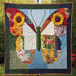 Bright Bloom Quilted Blanket NCU0NT5071