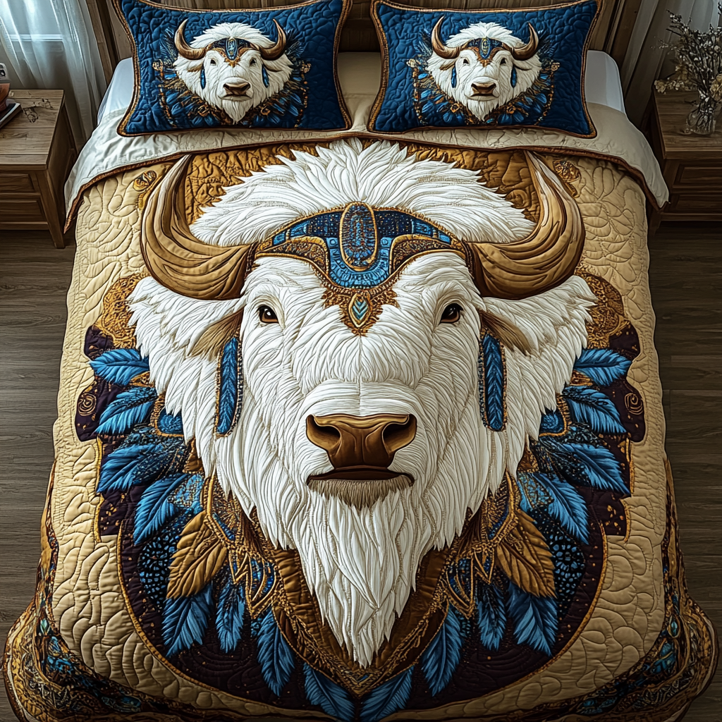 Buffalo Horizon Quilted Bedding Set NCU0DV2416