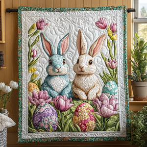 Bunny Trail Quilted Blanket NCU0DV4098