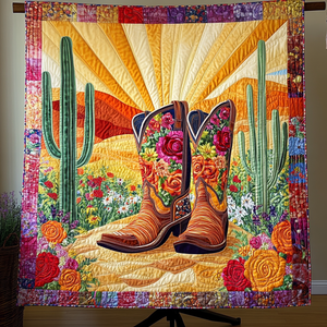 Cactus Trails Quilted Blanket NCU0VH3246