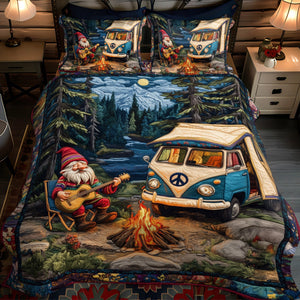 Campfire Tunes 3-Piece Quilted Bedding Set NCU0PT2657
