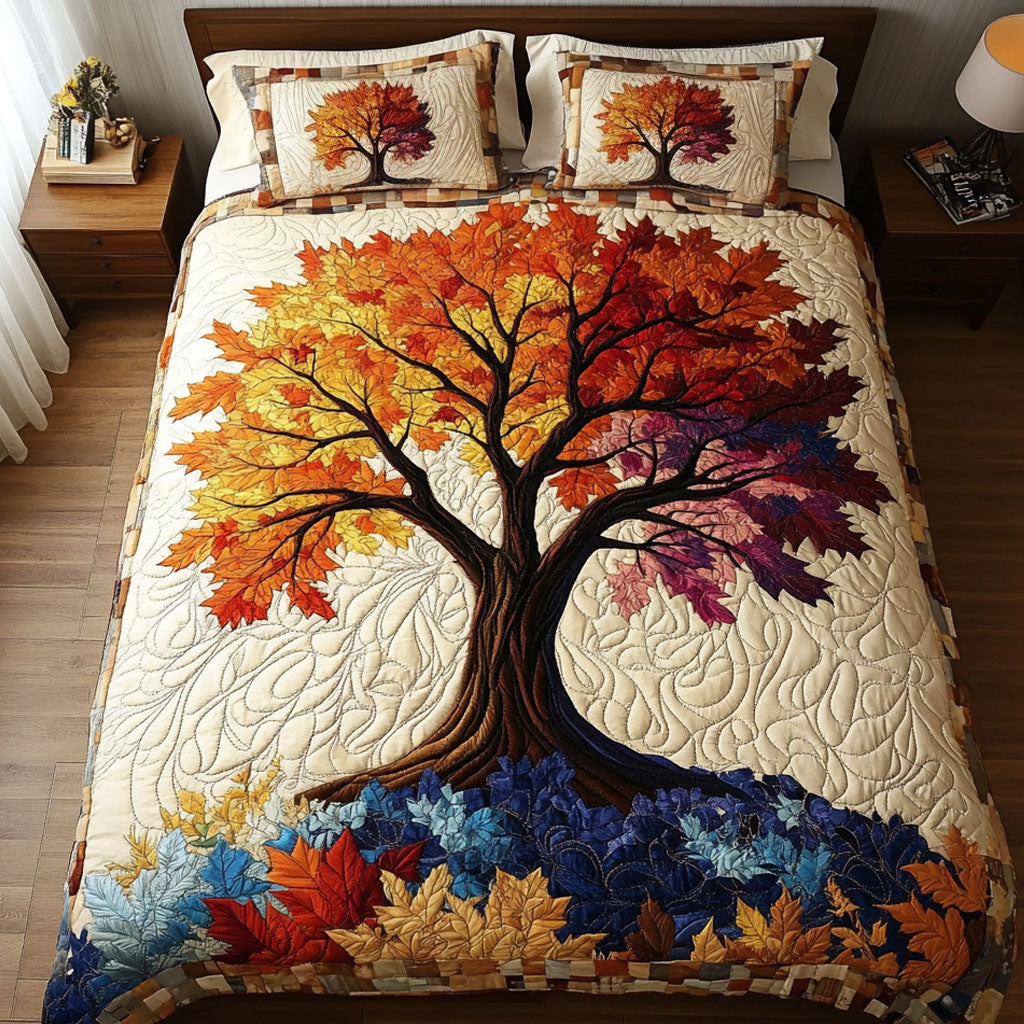 Canopy of Dreams 3-Piece Quilted Bedding Set NCU0NT2528