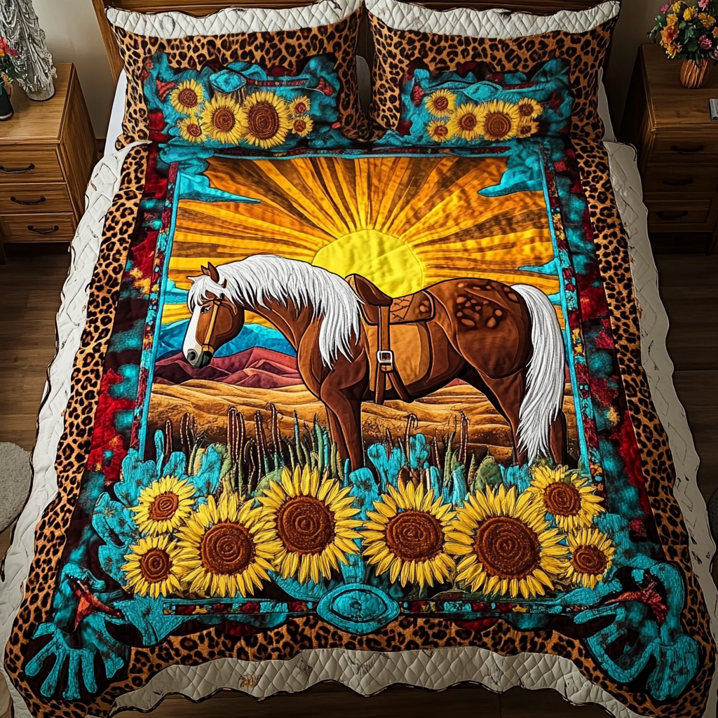 Canyon Breeze 3-Piece Quilted Bedding Set NCU0VH1681