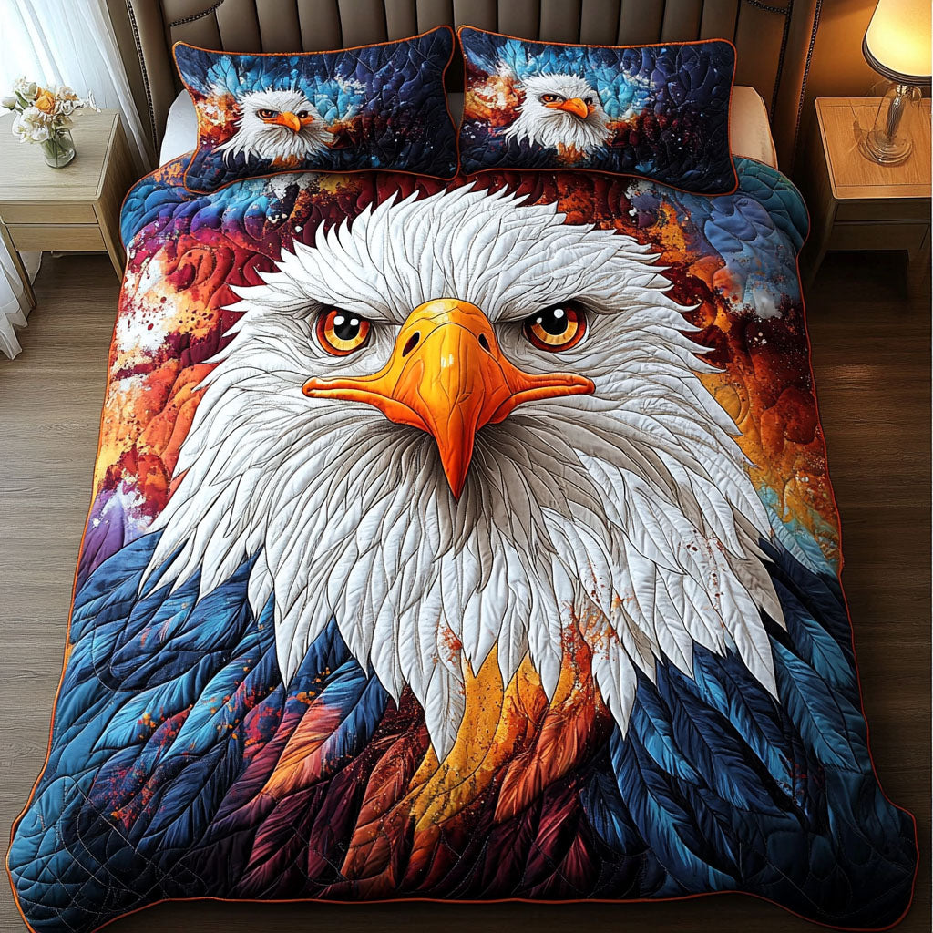 Celestial Majesty 3-Piece Quilted Bedding Set NCU0NT3775