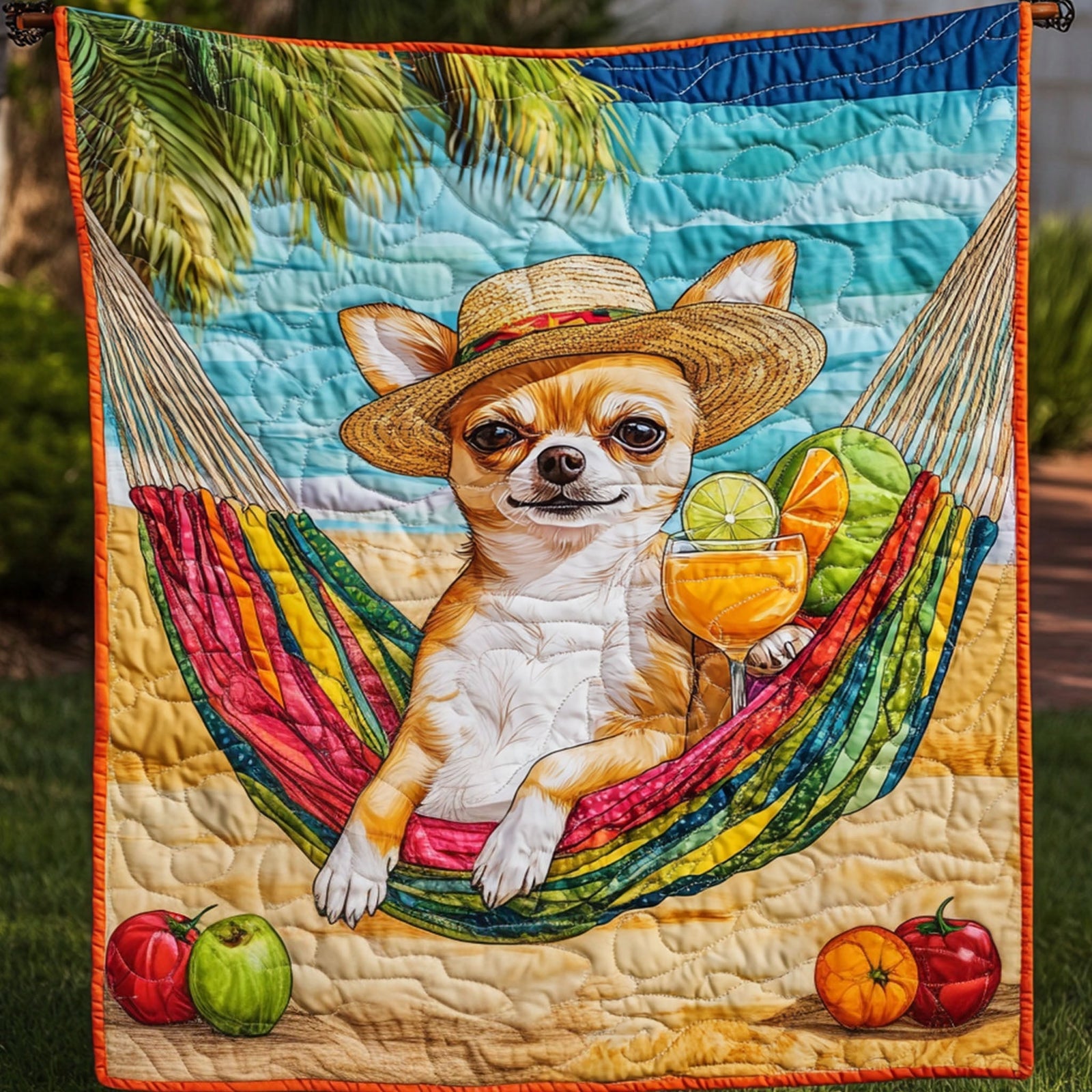 Chillin Time Quilted Blanket NCU0NT5312