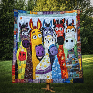 Country Carnival Quilted Blanket NCU0PT5045