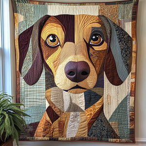 Dachshund Dynasty Quilted Blanket NCU0VL1070
