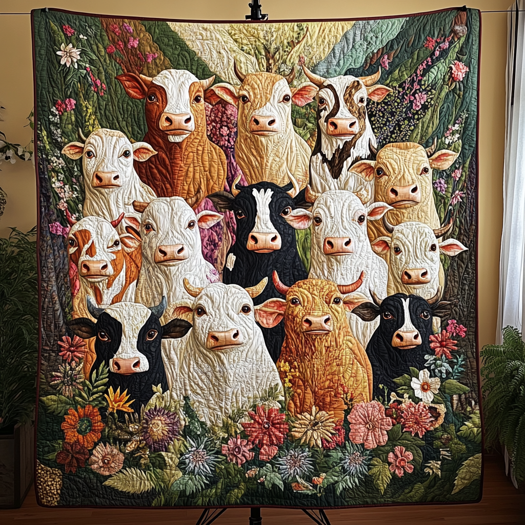 Dairy Delight Quilted Blanket NCU0VH3834