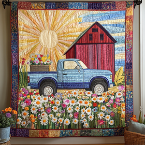Daisy Drive Quilted Blanket NCU0DK5781