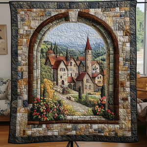 Dreamy Windows Quilted Blanket NCU0VH3852