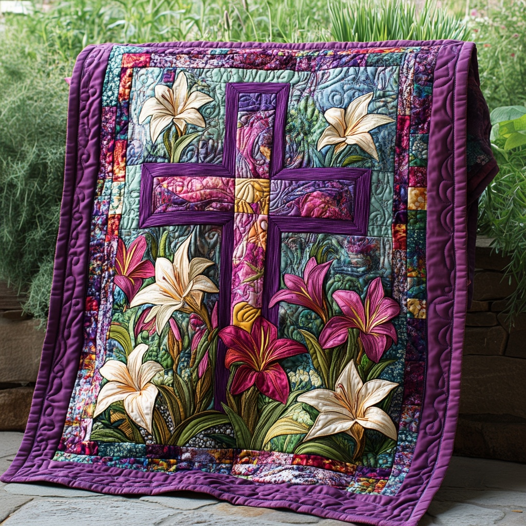 Eternal Grace Quilted Blanket NCU0DV3134