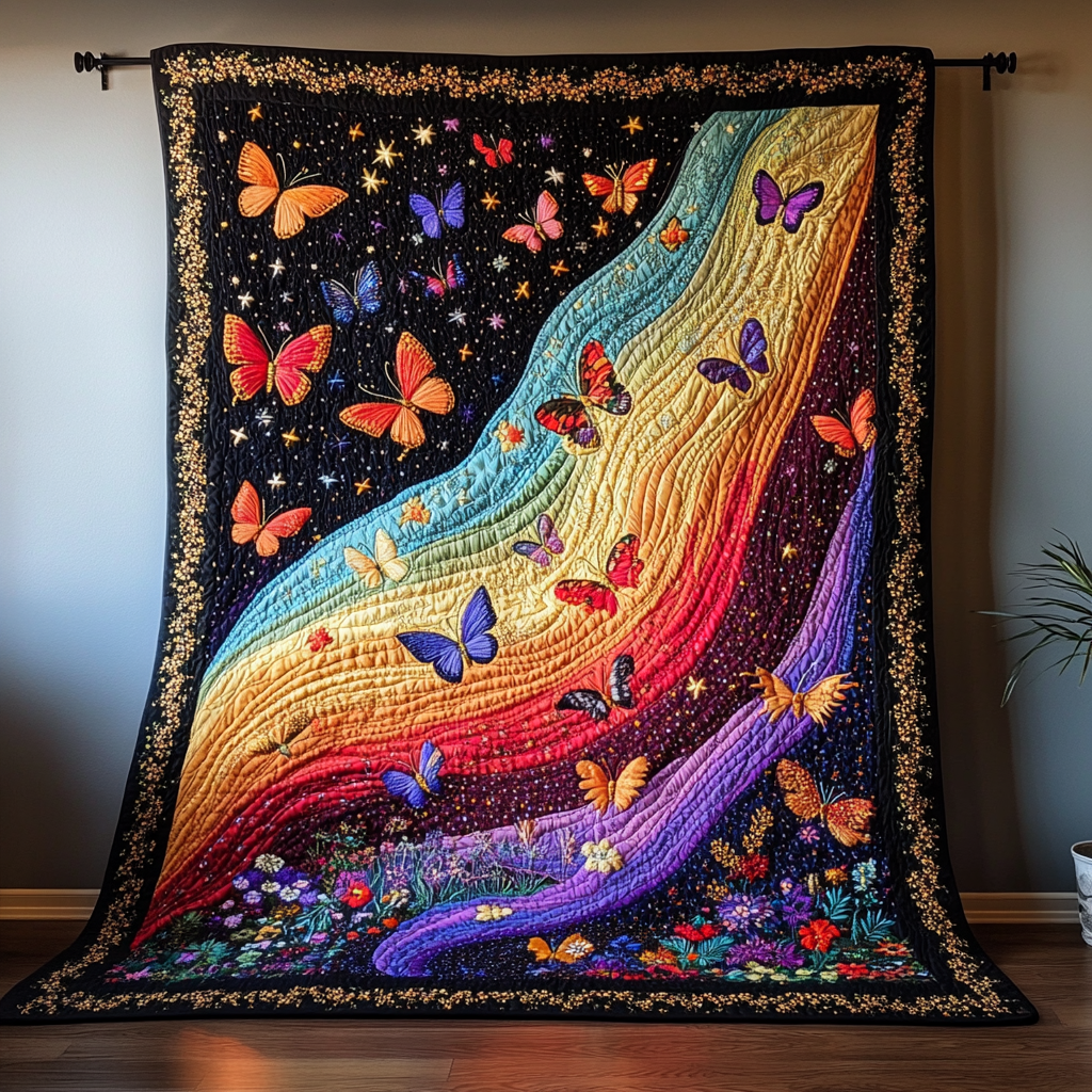 Ethereal Wings Quilted Blanket NCU0DK5362