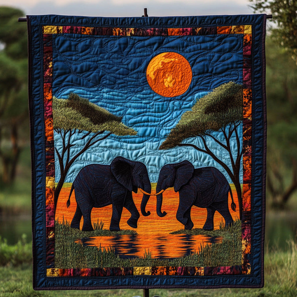 Evening Embrace Quilted Blanket NCU0NT3594