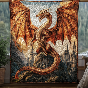 Firekeeper Beast Quilted Blanket NCU0DV4075