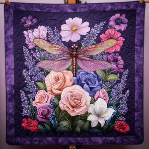 Floral Essence Flight Quilted Blanket NCU0PT3510