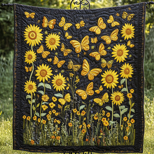 Golden Flight Quilted Blanket NCU0NT4708