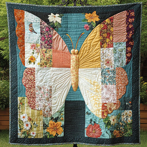 Golden Meadow Quilted Blanket NCU0NT5077