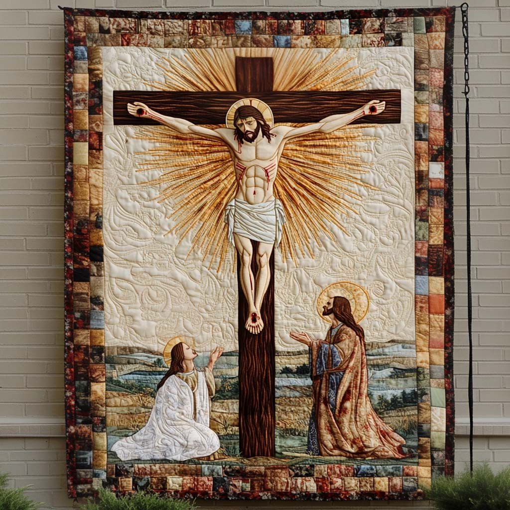 Graceful Devotion Quilted Blanket 04acxd140425