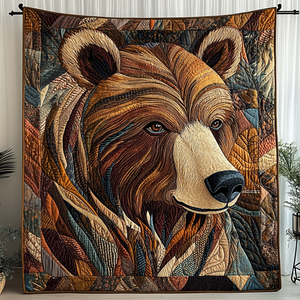 Grizzly Dreams Quilted Blanket NCU0DK5847