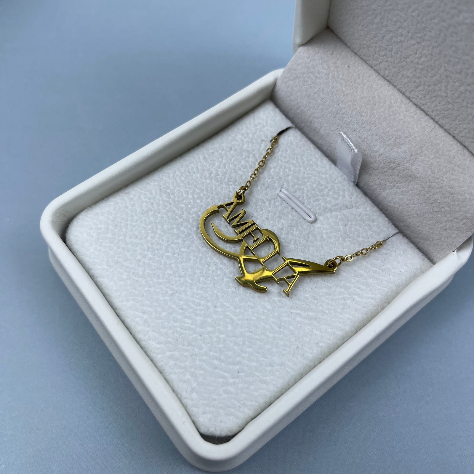 Personalized Name & Initial Necklace 37-Homacus