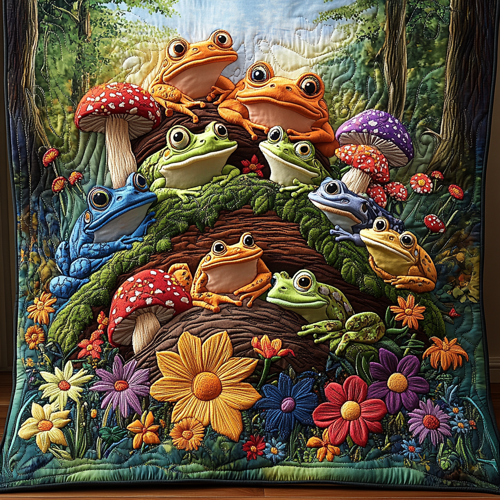 Jumpstart Jungle Quilted Blanket NCU0DV3271