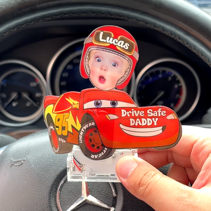 Drive Safe Daddy Shaking Head Standee - Custom Photo Gifts For Dad 07KAPU261224 LMQN-Homacus