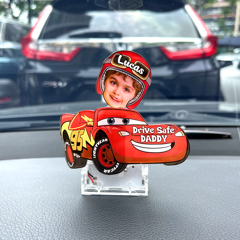 Drive Safe Daddy Shaking Head Standee - Custom Photo Gifts For Dad 07KAPU261224 LMQN-Homacus