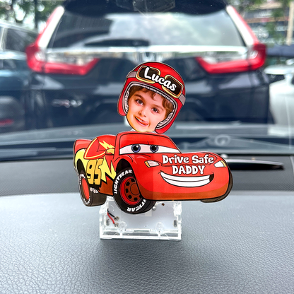 Drive Safe Daddy Shaking Head Standee - Custom Photo Gifts For Dad 07KAPU261224 LMQN-Homacus