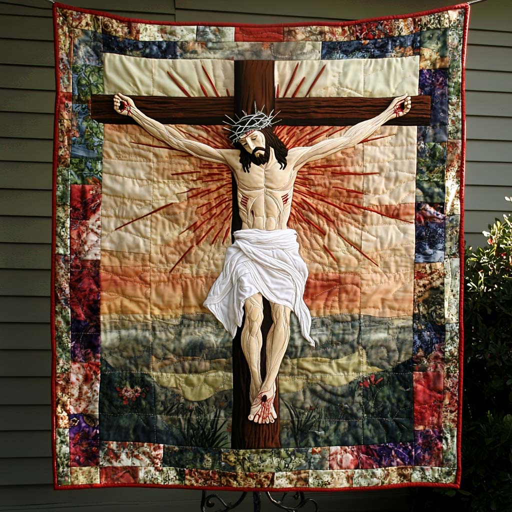 Light Of Redemption Quilted Blanket 05acxd140425