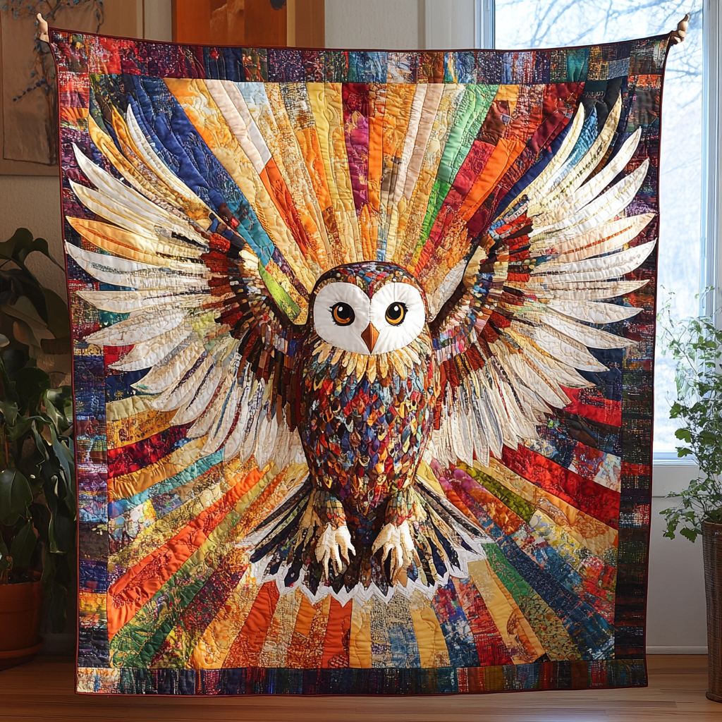 Lunar Lookout Quilted Blanket NCU0DV3313