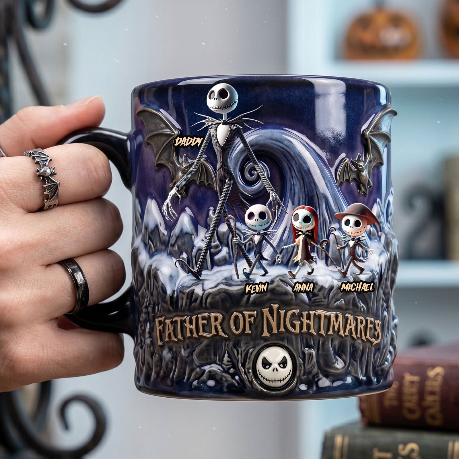 Spooky Dad Magic Coffee Mug - Personalized Gifts For Dads 02OHTI180526