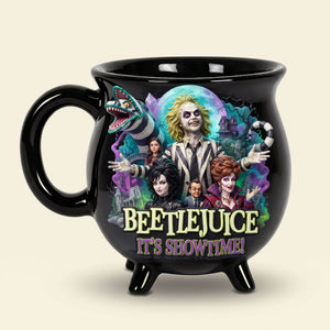 The Ghostly Host Ceramic Cauldron Mug - Personalized Gifts 05TYTI180826