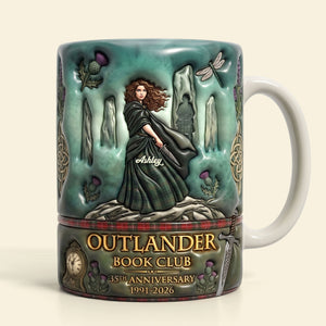 Reading Through Time Coffee Mug - Personalized Gifts 01QHTI240626