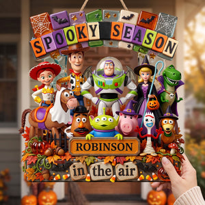 Spooky Season Acrylic Sign - Personalized Gifts For Halloween 01pati310726