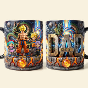 Legendary Dad Magic Mug - Personalized Gifts For Dads 03qhti210526