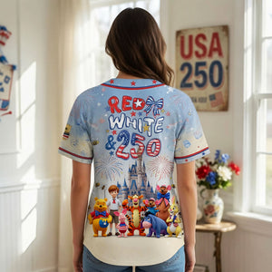 Woodland Friends Baseball Jersey – USA 250 Celebration 02nati120626