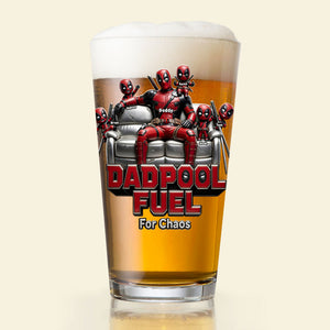Funny Fighter Dad Beer Glass - Personalized Gifts For Dads 01huti220526