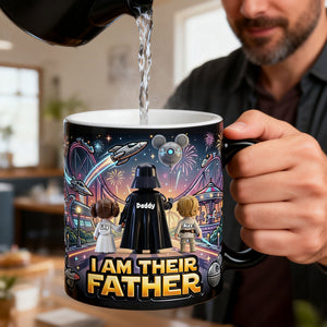 Epic Warrior Dad Magic Coffee Mug - Personalized Gift For Dads 01NATI090526