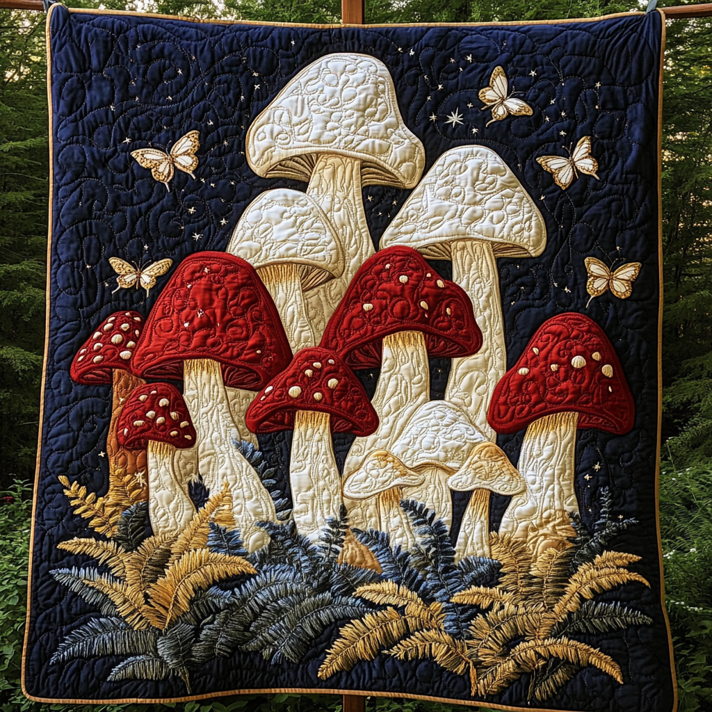 Magic Spore Quilted Blanket NCU0DK4388