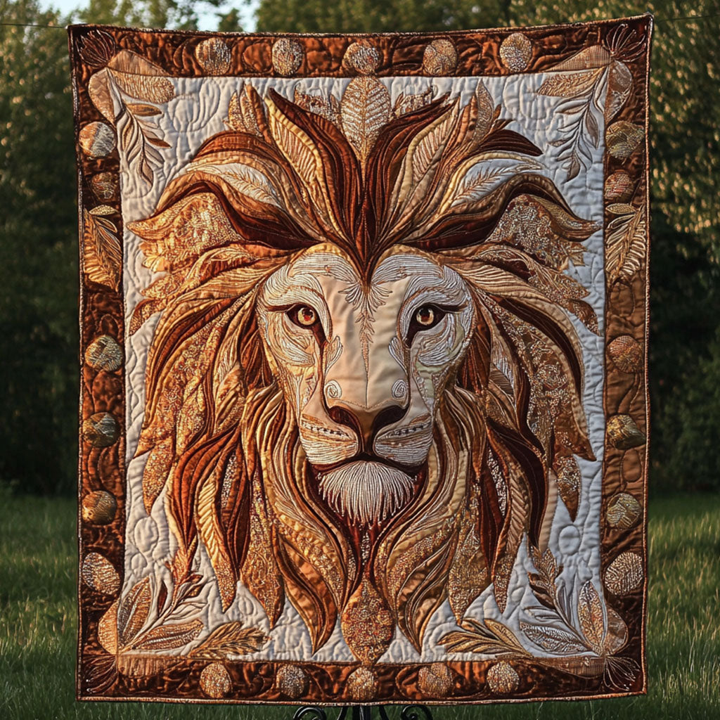 Majestic Bronze Quilted Blanket NCU0NT3731