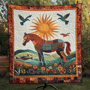 Majestic Gallop Quilted Blanket NCU0DK5649