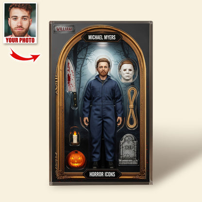 Horror Character Plaque - Custom Photo Gifts For Horror Lovers 01hyti030925