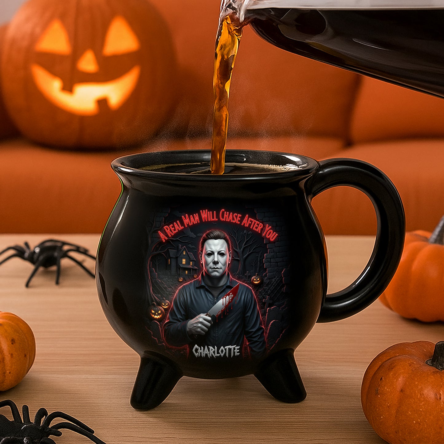 Scary Villain Cauldron Mug - Personalized Gifts For Fans 01HUDT170925