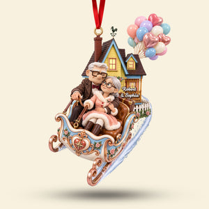 Together Till The End Ornament - Personalized Christmas Gifts For Couple 05qhti140926